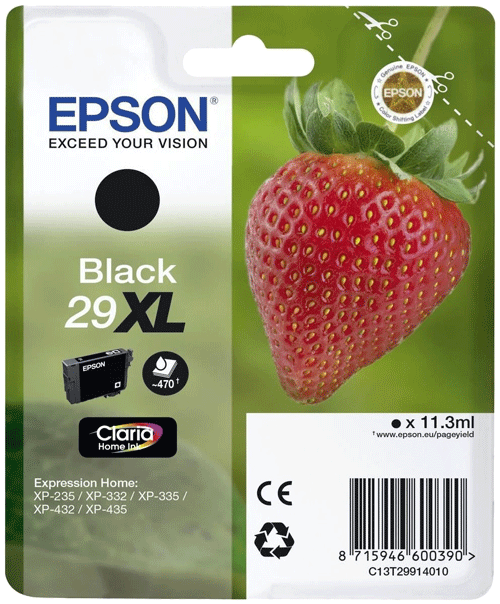 foto van EPSON T2991xl zwart origineel