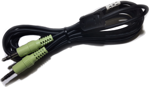 foto van Audiokabel 1.5m zwart