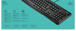 foto 9 LOGITECH afbeelding 920-002479 RANDAPPARATUUR > INVOER APPARATEN > TOETSENBORDEN > BEDRAAD