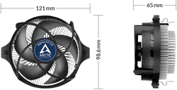 foto 5 ARCTIC afbeelding ACALP00036A COMPONENTEN > PROCESSOREN > CPU KOELERS