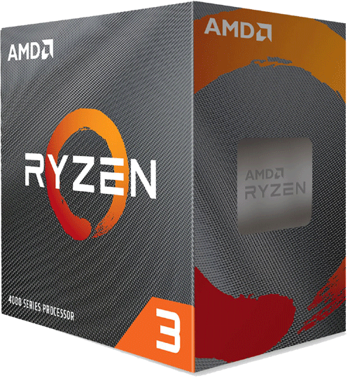 foto van AMD Ryzen 3 4100