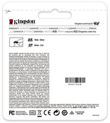 foto 4 KINGSTON afbeelding SDG3 256GB RANDAPPARATUUR > GEHEUGENKAARTEN