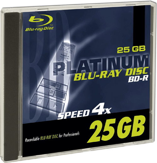 foto van PLATINUM BD-R 25GB JC