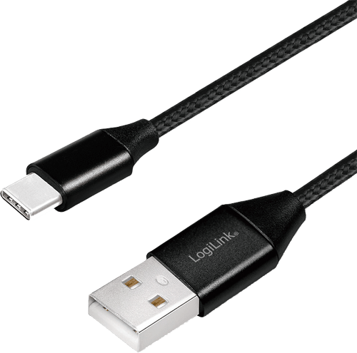 foto van LOGILINK USB2.0 <> USB-A kabel
