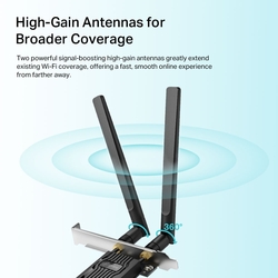 foto 2 TP-LINK afbeelding ARCHER TX20E NETWERK > DRAADLOOS > ADAPTERS
