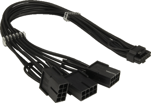 foto van INTERTECH PCIe 12+4 3x8Pins