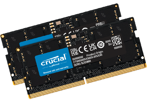 foto van CRUCIAL 32GB SODIMM 5600