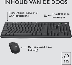 foto 13 LOGITECH afbeelding 920-012077 RANDAPPARATUUR > INVOER APPARATEN > TOETSENBORDEN > SET DRAADLOOS