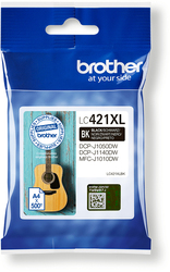 foto 1 BROTHER afbeelding LC-421XLBK RANDAPPARATUUR > PRINTERS > INKT > ORIGINEEL > BROTHER