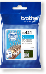 foto 1 BROTHER afbeelding LC-421C RANDAPPARATUUR > PRINTERS > INKT > ORIGINEEL > BROTHER