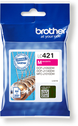 foto 1 BROTHER afbeelding LC-421M RANDAPPARATUUR > PRINTERS > INKT > ORIGINEEL > BROTHER
