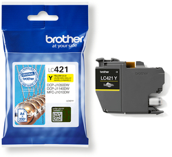 foto 3 BROTHER afbeelding LC-421Y RANDAPPARATUUR > PRINTERS > INKT > ORIGINEEL > BROTHER