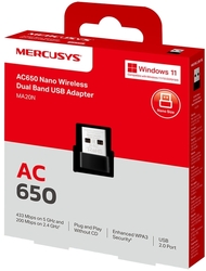 foto 3 MERCUSYS afbeelding MA20N NETWERK > DRAADLOOS > ADAPTERS
