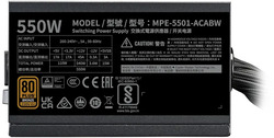 foto 4 COOLERMASTER afbeelding MPE-5501-ACABW-3BEU COMPONENTEN > VOEDINGEN