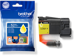 foto 5 BROTHER afbeelding LC521Y RANDAPPARATUUR > PRINTERS > INKT > ORIGINEEL > BROTHER