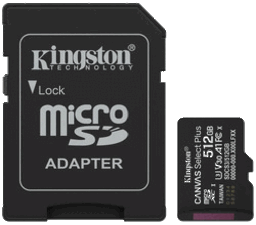 foto van KINGSTON 512GB SDHC