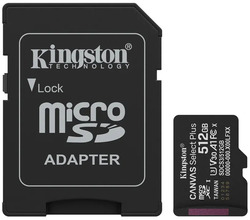 foto 1 KINGSTON afbeelding SDCS3/512GB RANDAPPARATUUR > GEHEUGENKAARTEN