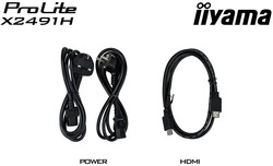 foto 1 IIAYMA afbeelding X2491H-B1 RANDAPPARATUUR > MONITOREN > MONITOREN
