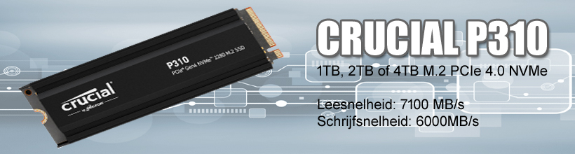 Crucial P310 M.2 SSD NVMe